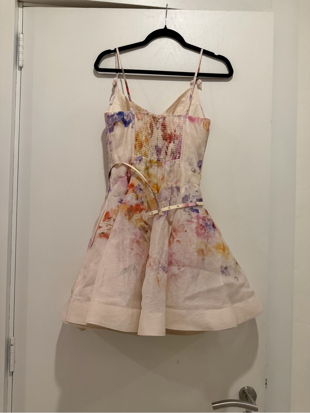 Zimmermann Crush twist front mini dress - Picture 4 of 8